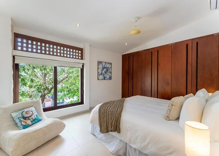 Pousada Three Dolphins 4br, Private Pool, Terrace, Family Fun Puerto Aventuras